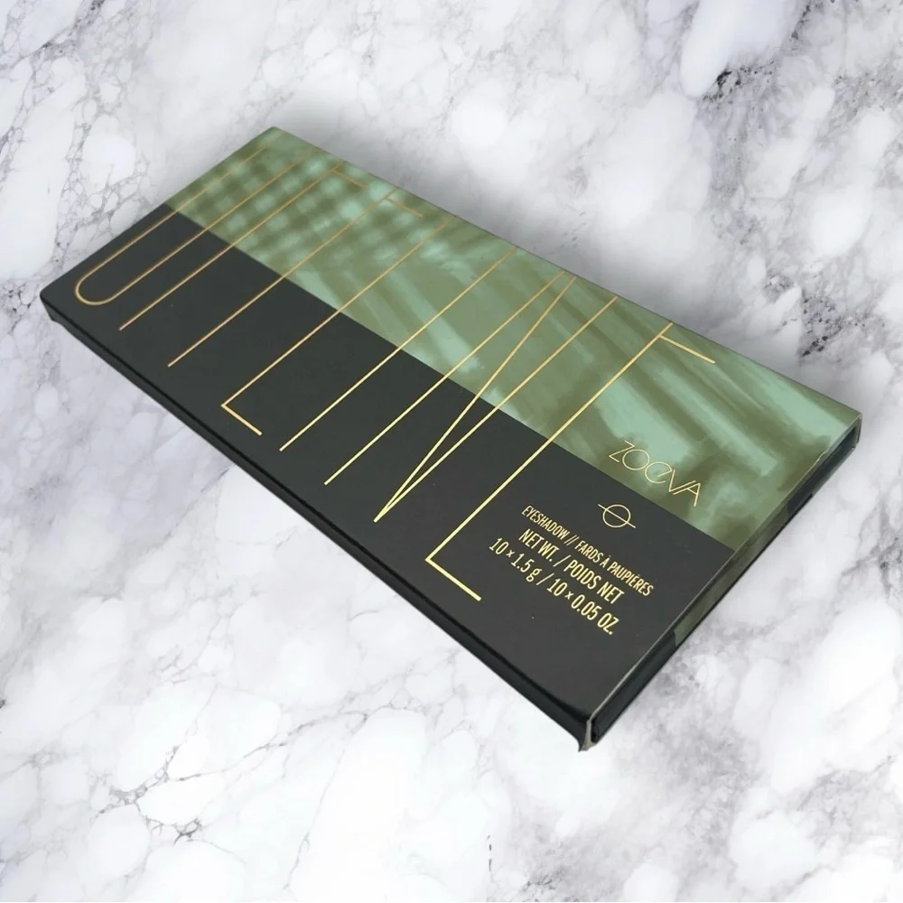 ZOEVA Offline Palette with Purple, Gold, and Cream Shades